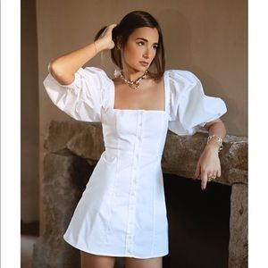 Danielle Bernstein baby doll mini dress